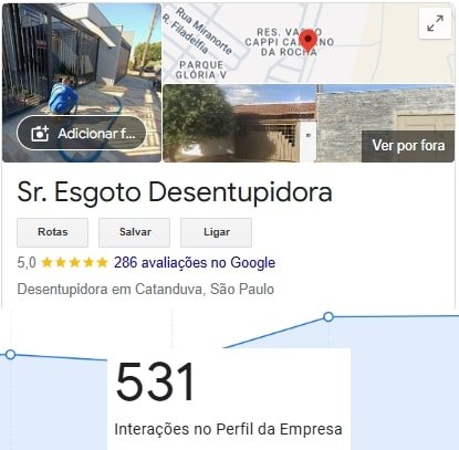 Print de resultado real no Google